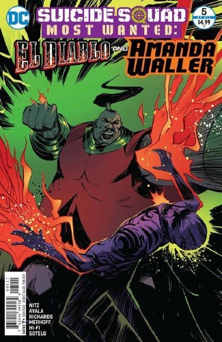 Suicide Squad Most Wanted El Diablo and Amanda Waller #5