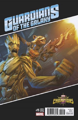 Guardians of the Galaxy (2015) #15 Games 1:10 Variant Cover