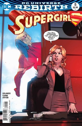 Supergirl (2016) #5 Bengal Variant Cover