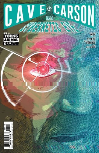 Cave Carson Has a Cybernetic Eye #5 Gerads Cover