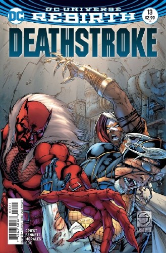 Deathstroke (2016) #13 Davis Variant Cover