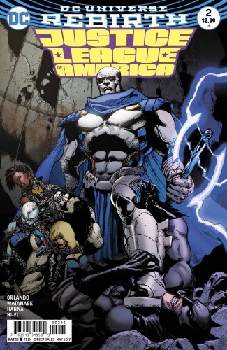 Justice League of America (2017) #2 Mahnke Cover