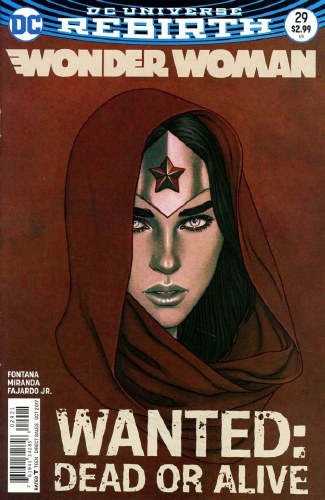 Wonder Woman (2016) #29 Frison Variant Cover