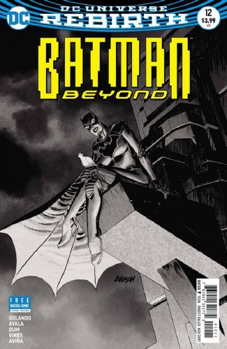 Batman Beyond (2016) #12 Johnson Variant Cover