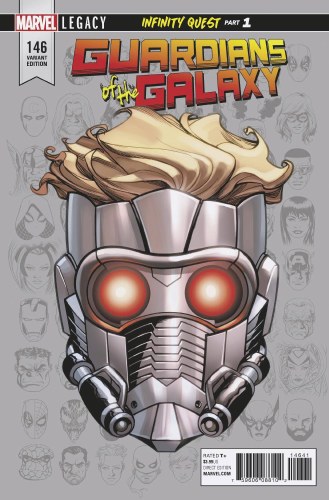 Guardians of the Galaxy (2017) #146 Headshot 1:10 Variant Cover