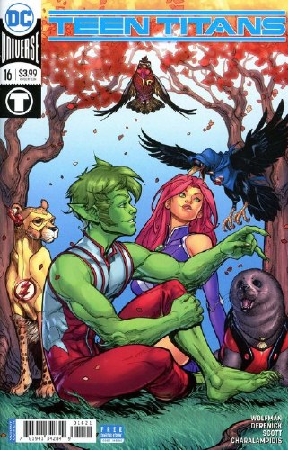 Teen Titans (2016) #16 Hardin Cover
