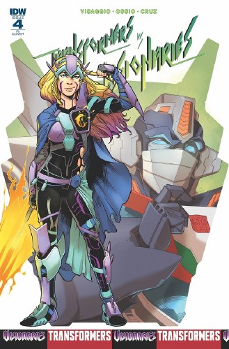 Transformers vs the Visionaries #4 Cahill Variant
