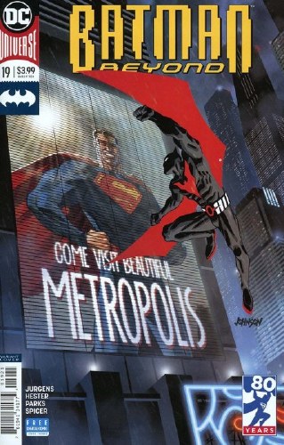 Batman Beyond (2016) #19 Johnson Variant Cover