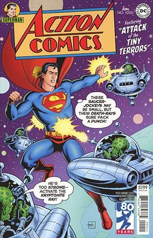 Action Comics (2016) #1000 '50s Cover