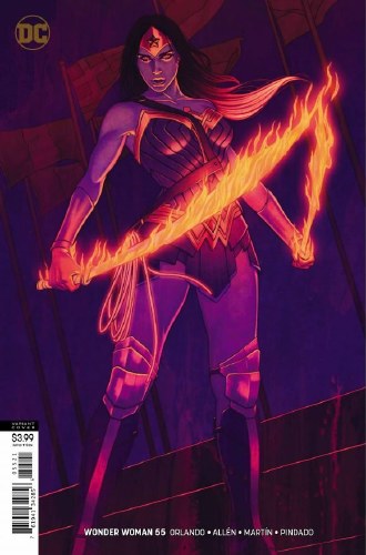 Wonder Woman (2016) #55 Frison Variant Cover
