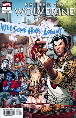 Return of Wolverine #1 Party Cover