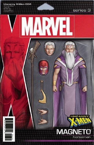 Uncanny X-Men (2018) #4 Action Figure Variant