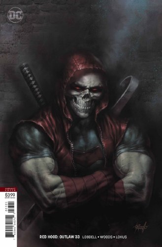 Red Hood Outlaw #33 Parrillo Variant Cover