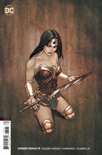 Wonder Woman (2016) #74 Frison Variant Cover