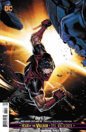 Red Hood Outlaw #38 Tan Variant Cover