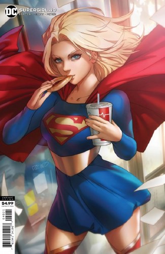 Supergirl (2016) #40 Card Stock Variant Cover