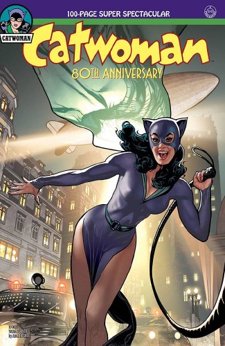 Catwoman 80th Anniversary 100-Page Super Spectacular #1 1940s Variant Cover