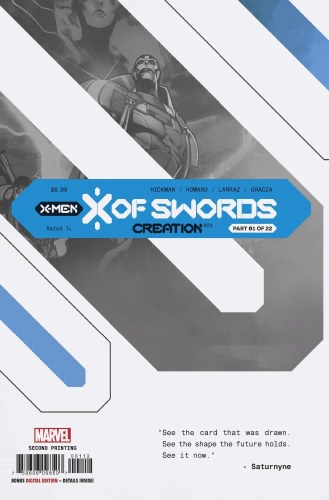X of Swords Creation #1 2nd Print
