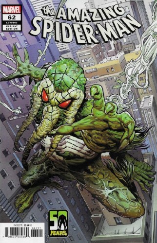 Amazing Spider-Man (2018) #62 Spider-Man-Thing Variant Cover