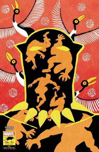 Black Panther (2018) #25 Bustos Stormbreakers Variant Cover