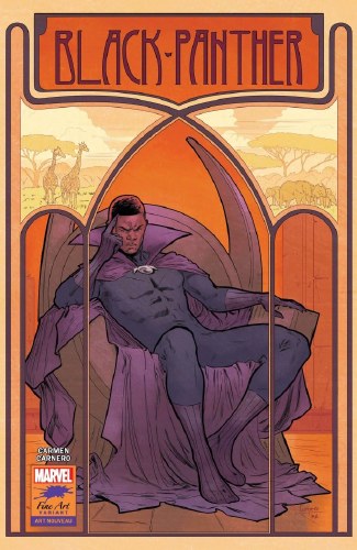 Black Panther (2018) #25 Carnero Stormbreakers Variant Cover