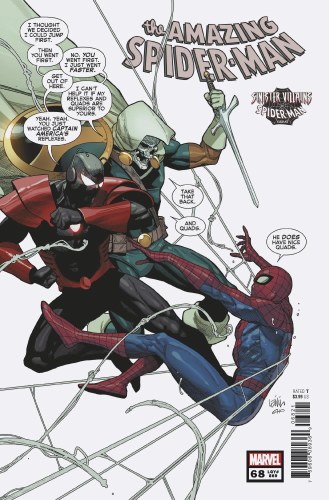 Amazing Spider-Man (2018) #68 Yu Spider-Man Villains Variant Cover