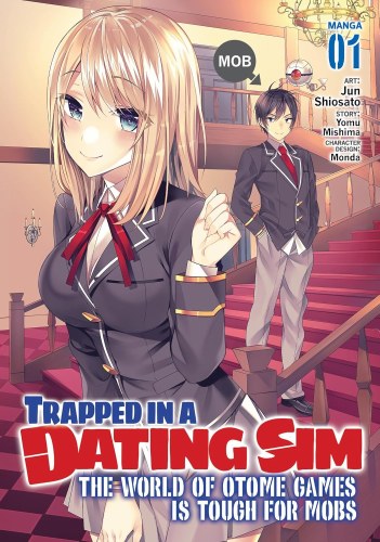 Trapped in a Dating Sim World of Otome Games Is Tough for Mobs Vol 01 SC