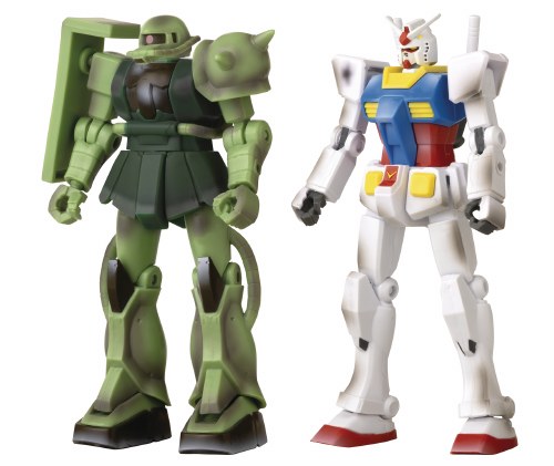Gundam Infinity RX-78 and Zaku Epic Battle Action Figure 2-Pack 2021 Convention Exclusive