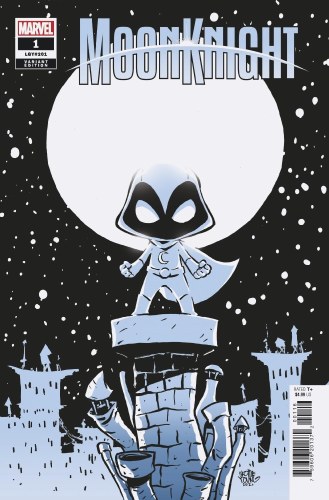 Moon Knight (2021) #1 Young Variant Cover