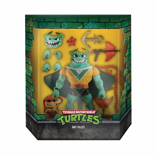 Teenage Mutant Ninja Turtles Ray Fillet Ultimates Wave 5 Figure