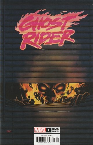 Ghost Rider (2022) #1 Fornes Window Shades Variant Cover