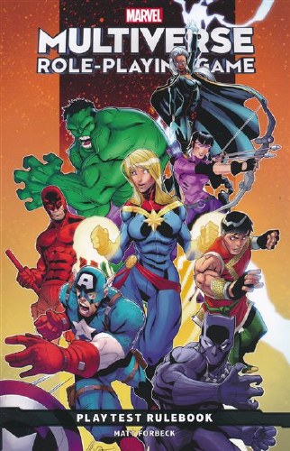 Marvel Multiverse RPG Playtest Rulebook SC
