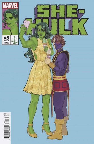 She-Hulk (2022) #5 Jones Variant Cover