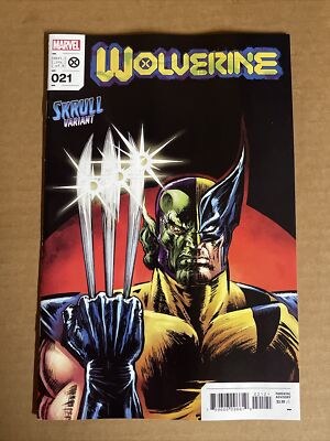 Wolverine (2020) #21 Von Eeden Skrull Variant Cover