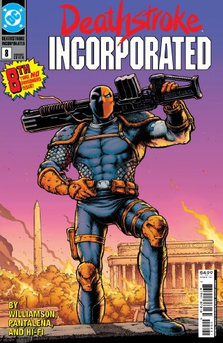 Deathstroke Inc #8 Burnham Variant Cover
