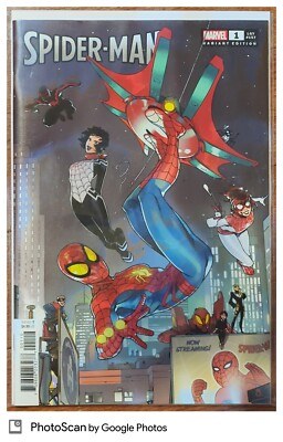 Spider-Man (2022) #1 Bengal Connecting Variant Cover