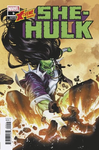 She-Hulk (2022) #9 X-Treme Marvel Variant Cover