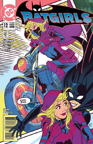 Batgirls #12 Ganucheau 90s Variant Cover
