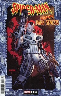 Spider-Man 2099 Dark Genesis #4 Lashley Frame Variant Cover