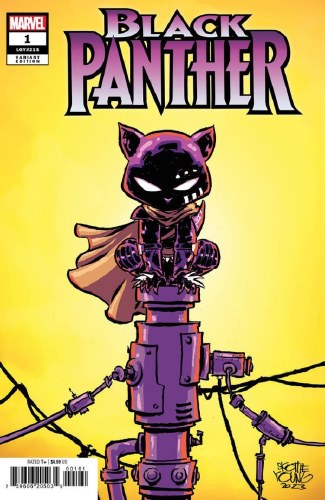 Black Panther (2023) #1 Young Variant Cover