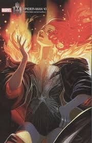 Spider-Man (2022) #10 Stephanie Hans Hellfire Gala Variant Cover