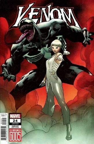 Venom (2021) #24 Jan Bazaldua GODS Variant Cover