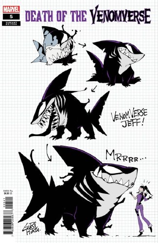 Death of the Venomverse #5 Gurihiru Design Variant Cover