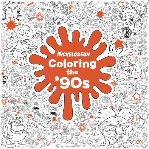 Coloring 90s Nickelodeon Coloring Book SC