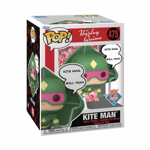 Pop Premium DC Heroes Kite Man Vinyl Figure SDCC 2024