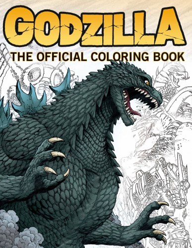 Godzilla Official Coloring Book SC