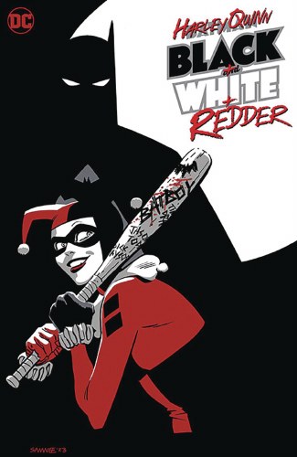 Harley Quinn Black + White + Redder SC