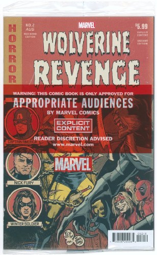 Wolverine Revenge Red Band #2 Juan Ferreyra 1:25 Variant Cover