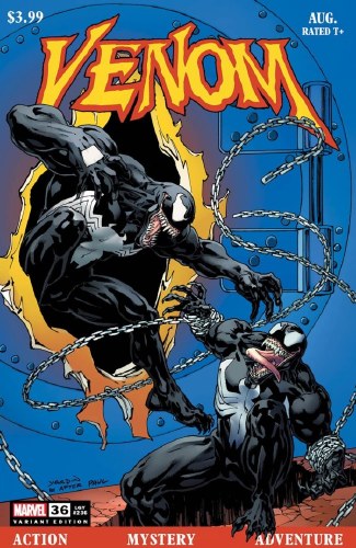 Venom (2021) #36 David Yardin Marvel 85th Anniversary Homage Variant Cover