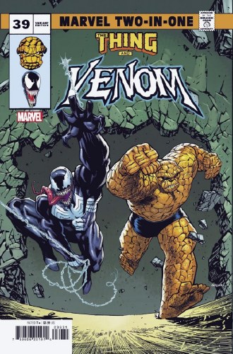 Venom (2021) #39 Justin Mason Marvel Two-In-One Variant Cover